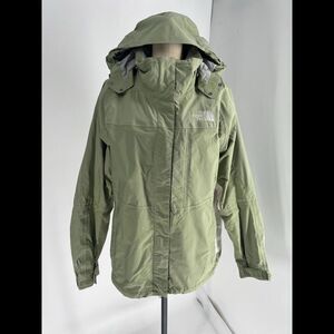 North Face - Jacket - Womens - XL - HyVent - Windbreaker - Hooded Sage Green
